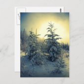 さわやかな冬の朝 ポストカード (正面/裏面)