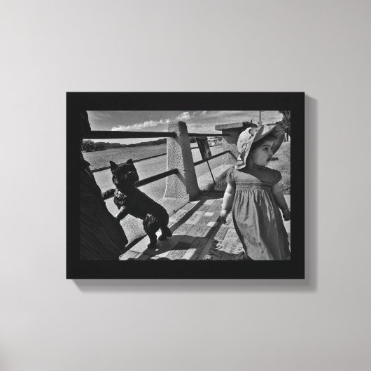 さわやかな日 キャンバスプリント (正面)