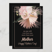 さわやかな花の母の日カード - みんなで咲こう シーズンカード (正面/裏面)