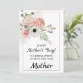 さわやかな花の母の日カード - みんなで咲こう シーズンカード (スタンド正面)