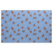 さわやかな蝶のパターン ファブリック (ファットクウォーター)