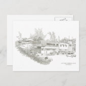 「さんとめ」はがき ポストカード (正面/裏面)