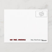 「さんとめ」はがき ポストカード (裏面)