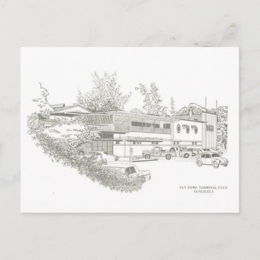 「さんとめ」はがき ポストカード (正面)