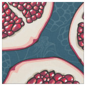 ざくろ切り ファブリック (クローズアップ)