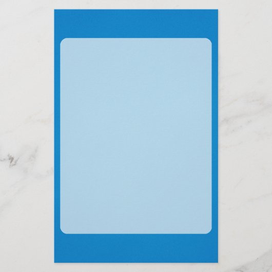 ざらざらした明るい青の背景 便箋 (正面)