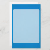 ざらざらした明るい青の背景 便箋 (正面/裏面)