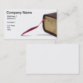 しおりのリボン 名刺 (正面/裏面)