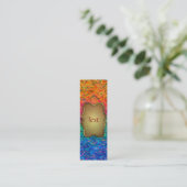 しおりの名刺の液体色 スキニー名刺 (スタンド正面)