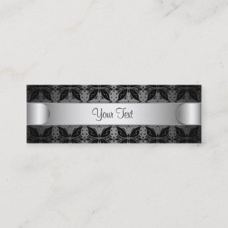 しおりの名刺の蝶抽象芸術の生地 スキニー名刺