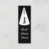 しおりの読考え共有 スキニー名刺 (裏面)