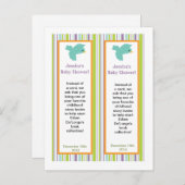 しおり毛深い森林動物2 インビテーションポストカード (正面/裏面)