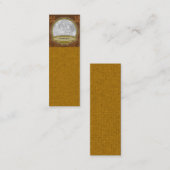 しおり-あなたの写真テンプレートを加えて下さい スキニー名刺 (正面/裏面)