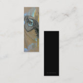 しおり-黒いドラゴン スキニー名刺 (正面/裏面)