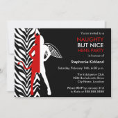 しかいけなし、ニースパーティー/バチェロレッテ 招待状 (正面)