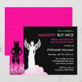 しかいけなし、素晴らしいバチェロレッテ 招待状 (正面/裏面)