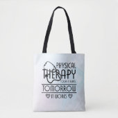 しかおもしろいし、真のフィジカルセラピートートバッグ トートバッグ (正面)