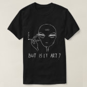 しかおもしろいし、Itアートエイリアン喫煙グラフィックTシャツ Tシャツ (デザイン正面)