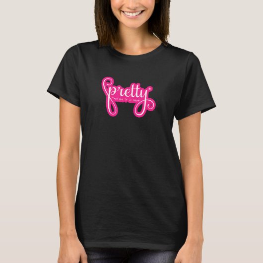 しかかわいらしし、Yはペテ静かィーかわいらし Tシャツ (正面)