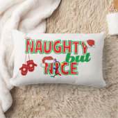 しかしいけなニースおもしろいクリスマスの両面 ランバークッション (ブランケット)