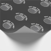 しかしおもしろいなKettlebellの体育館のトレーニング死ぬためにしました ラッピングペーパー (角)