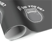 しかしおもしろいなKettlebellの体育館のトレーニング死ぬためにしました ラッピングペーパー (ロールコーナー)