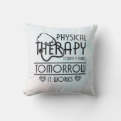 しかしおもしろい真のフィジカルセラピー装飾用クッション クッション (正面)