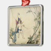 しかしパックはクモの糸にすわっていた メタルオーナメント (左)