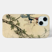 しかしパックは蜘蛛の糸に座っていた Case-Mate iPhoneケース (裏面 (横))