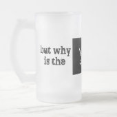 しかしラム酒はなぜ行きますか。 フロストグラスビールジョッキ (左)