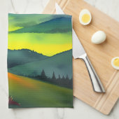 しかし主は私の台所のタオルのそばに立っていた キッチンタオル (四つ折り)