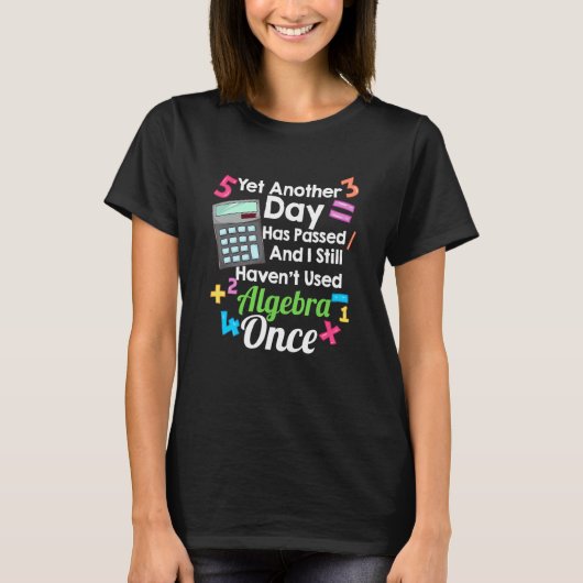 しかし別の日が過ぎ、私はまだ使っていない Tシャツ (正面)