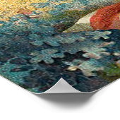 しかし彼の魂は行進に行く ポスター (角)