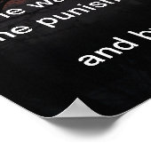 しかし彼は我々の罪のために刺された ポスター (角)