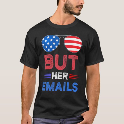 しかし彼女の電子メールはサングラスで Tシャツ (正面)