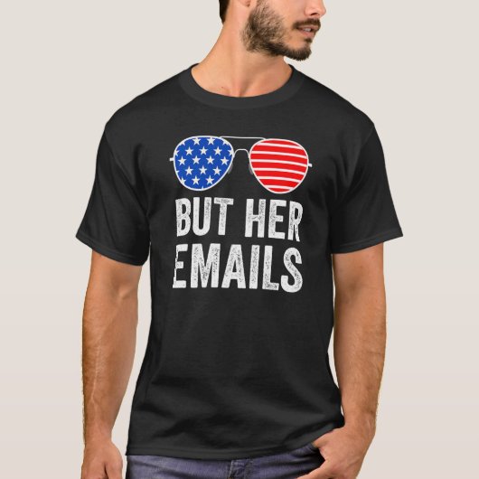 しかし彼女の電子メールはサングラスの戻り音が彼女のE Tシャツ (正面)