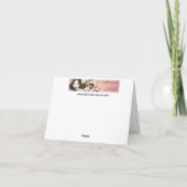 しかし彼女は多くのカエルの挨拶状に接吻しなければなりません カード (裏面)