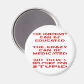 しかし愚かな人には治療法はない マグネット (正面/裏面)