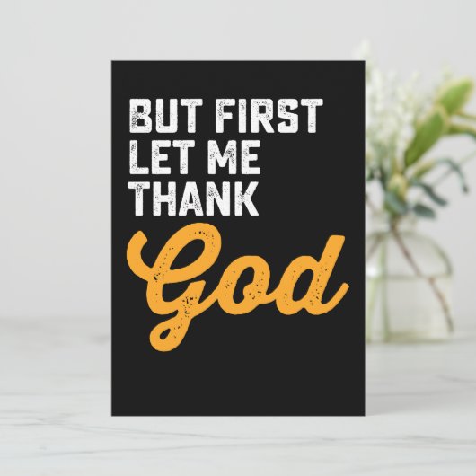 しかし最初に神を感謝してい許せ 招待状 (スタンド正面)