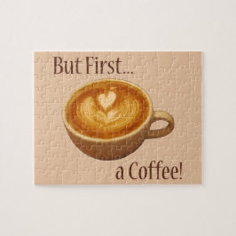 しかし最初に、コーヒー ジグソーパズル