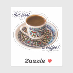 しかし最初に、トルココーヒー シール