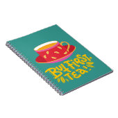 しかし最初のお茶は ノートブック (右側)