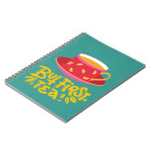 しかし最初のお茶は ノートブック (左側)