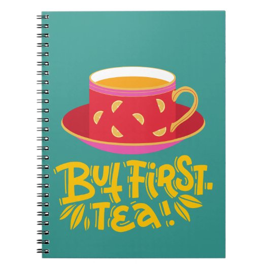 しかし最初のお茶は ノートブック (正面)