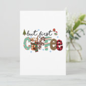 しかし最初のコーヒーは陽気なクリスマス 招待状 (スタンド正面)
