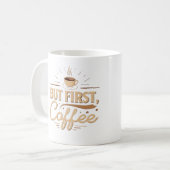 しかし最初のコーヒーマグスタイリッシュは コーヒーマグカップ (正面左)