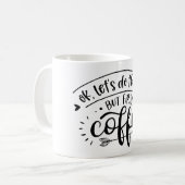 しかし最初のコーヒーマグ コーヒーマグカップ (正面左)