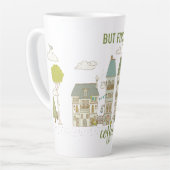 しかし最初のコーヒー カフェラテマグ (左アングル)