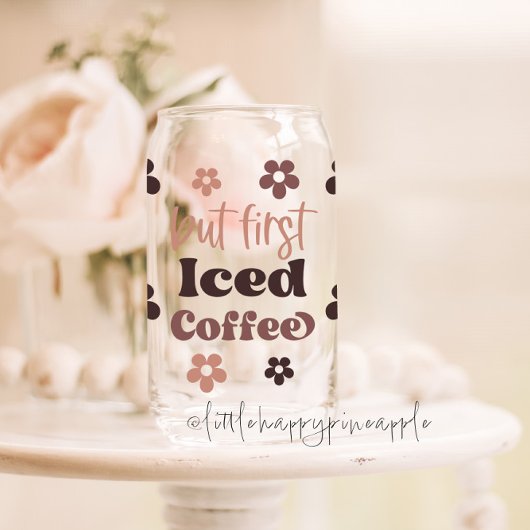 しかし最初のコーヒー ガラス缶