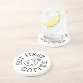 しかし最初のコーヒー コースター (側面)